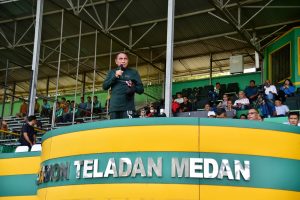 Gubernur Sumut Edy Rahmayadi membuka secara resmi Gubsu Edy Rahmayadi Cup di Stadion Teladan, Jalan Stadion Medan, Kompetisi ini bertujuan untuk menggairahkan kembali sepakbola Sumut