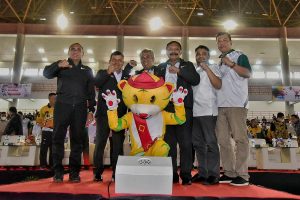 Gubernur Sumut Edy Rahmayadi membuka Pekan Olahraga Provinsi Sumatera Utara (PORPROVSU) XI ditandai dengan pemukulan gondang sembilan oleh Gubernur Sumut bersama Forkopimda dan BupatiWalikota yang hadir