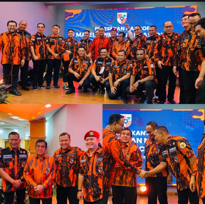 Ketua MPW Pemuda Pancasila Kalimantan Barat, Abriansyah,SH.MH menghadiri peresmian Kantor Majelis Pimpinan Nasional (MPN) Pemuda Pancasila (PP)