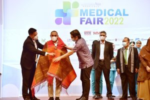 Gubernur Sumatera Utara (Sumut) Edy Rahmayadi menghadiri sekaligus membuat acara Medical Fair 2022