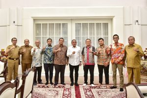 Gubernur Sumut Edy Rahmayadi menerima kunjungan Executive General Manager PT. Pertamina Patra Niaga Regional Sumatera Bagian Utara membahas persiapan Pertamina dalam mendukung pelaksanaan PON pada 2024