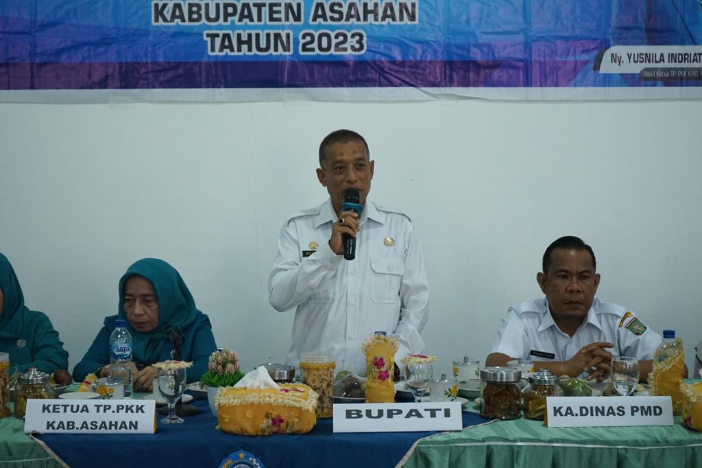 Bupati Asahan Buka Rakornis TP PKK