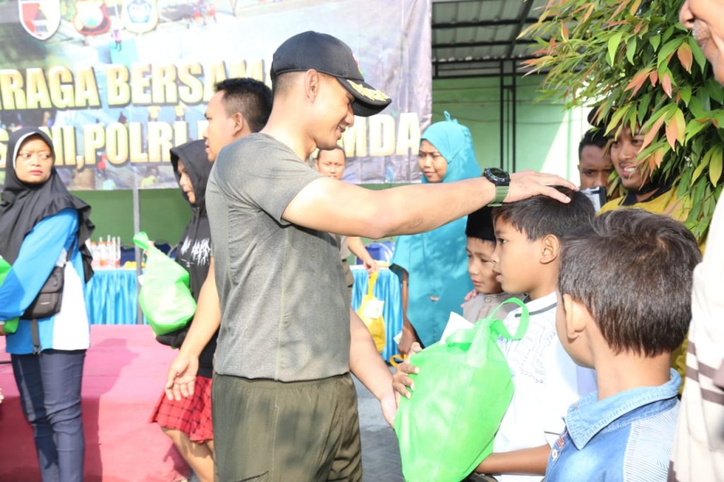 Dandim Lamongan Letkol Ketut Wira Purbawan Canangkan Bansos Tercurah