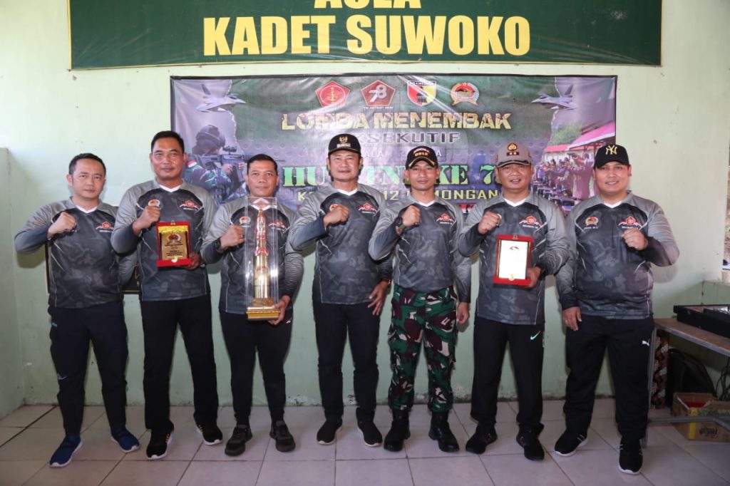 Kodim Lamongan Gelar Lomba Tembak Pistol