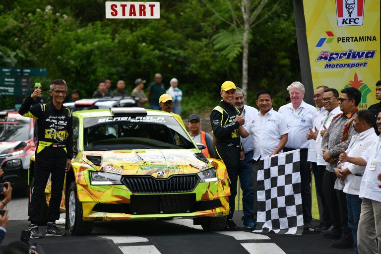 APRC Asia Rally Cup di The Kaldera Toba Nomadic Escape, Desa Sibisa