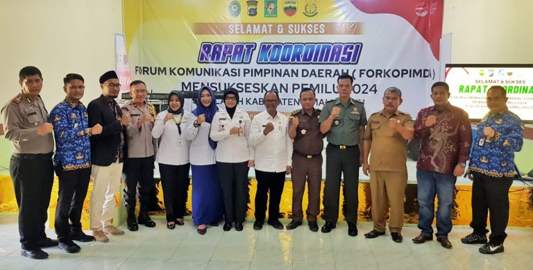 Pemkab Simalungun Gandeng Forkopimda Gelar Rakor Sukseskan Pemilu 2024