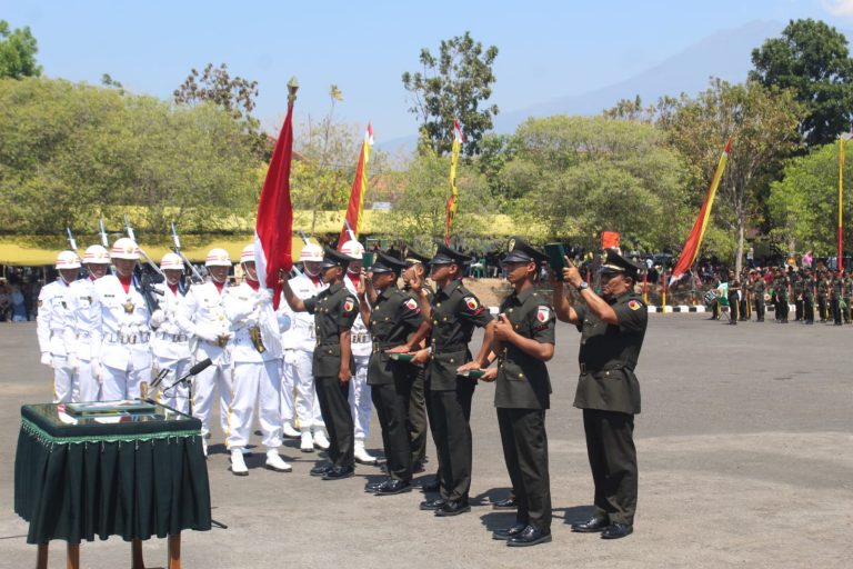 Prodi Dikmata TNI-AD di Rindam Brawijaya Resmi Berakhir  