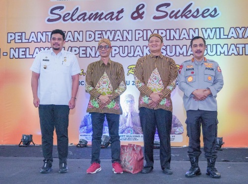 Bobby Nasution Hadiri Pelantikan Pengurus DPW Pena Pujakesuma Sumut