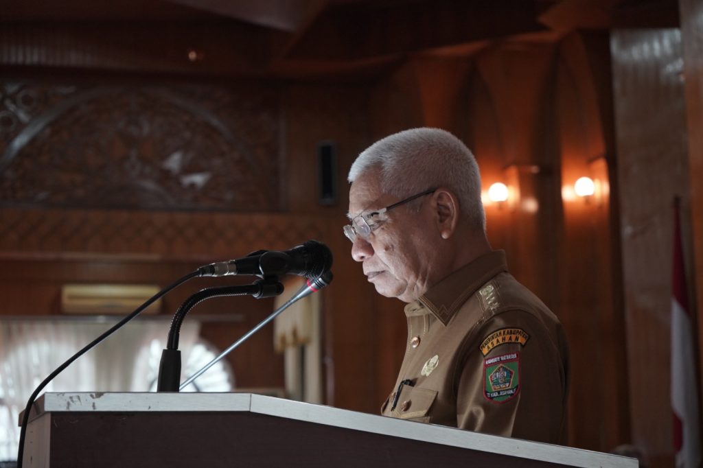 Bupati Asahan Hadiri Rapat Paripurna DPRD Dalam Penyampaian Ranperda Kabupaten Asahan