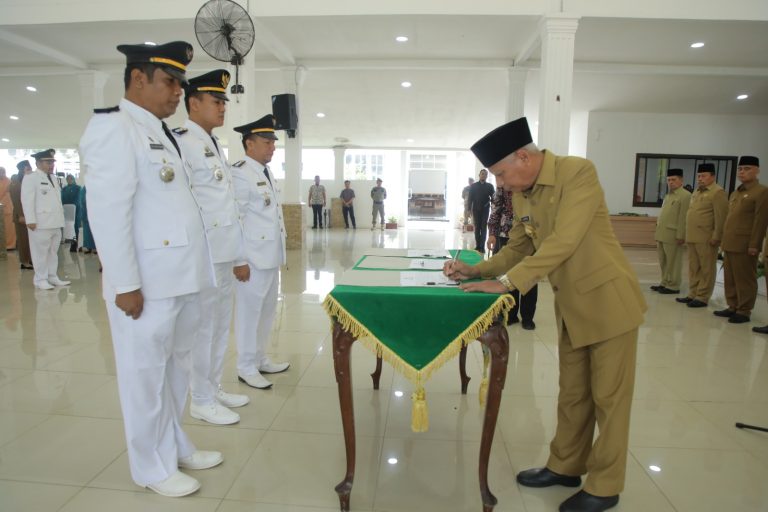 Bupati Asahan Lantik Pejabat Eselon II, III Dan IV