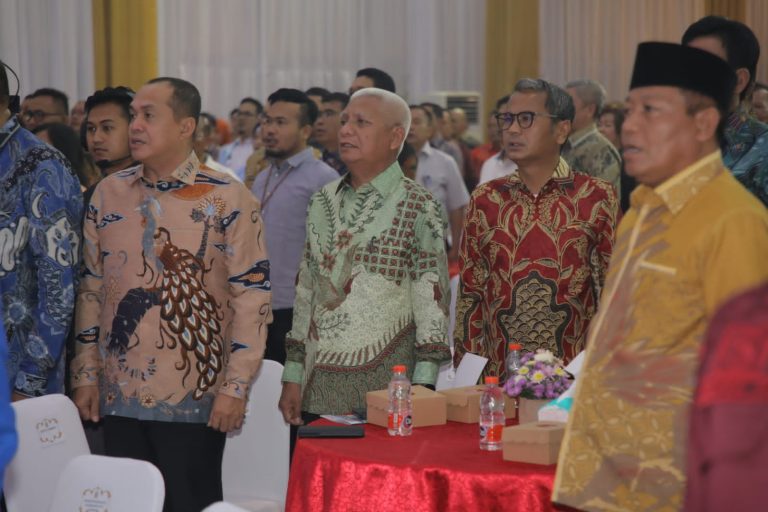 Bupati dan Wabup Asahan Ikuti Roadshow Bus KPK RI 2023 di Kota Medan 