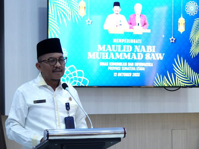 Dinas Kominfo Sumut Gelar Peringatan Maulid Nabi Muhammad SAW