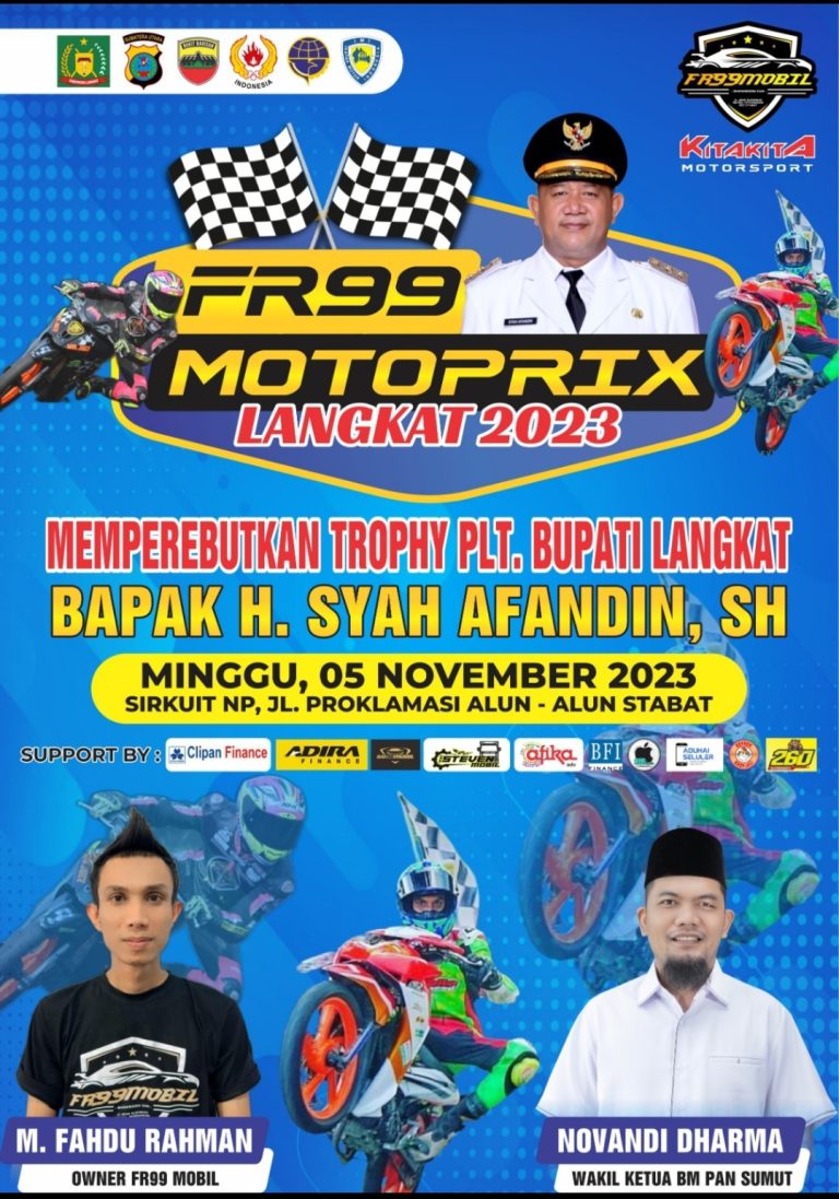 FR99Mobil Motoprix Langkat 2023