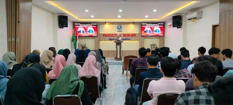 Fakultas Hukum UMSU Gelar Penguatan dan Penanaman Nilai Pancasila Kepada Mahasiswa