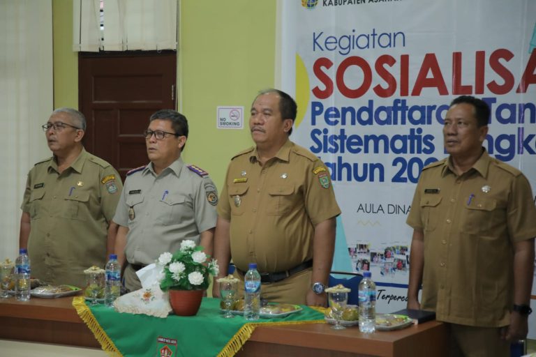 Ikuti Sosialisasi PTSL Tahun 2023, Wabup Minta Kades Sertifikatkan Aset Desa ke BPN