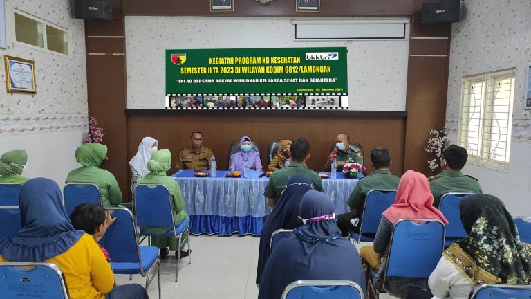 Kodim Lamongan Bersinergi dengan BKKBN