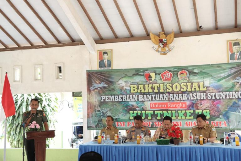 Kodim Lamongan Gelar Baksos di Mekanderejo