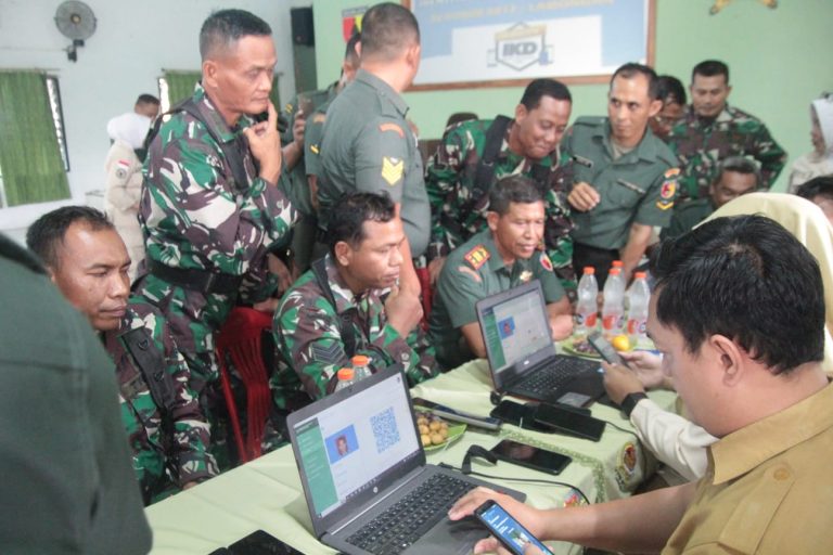 Kodim Lamongan Terima Sosialisasi Layanan Aktivasi Identitas