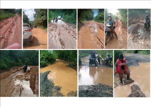 Masyarakat Lima Desa di Kecamatan Gumay Talang Keluhkan Kerusakan Jalan