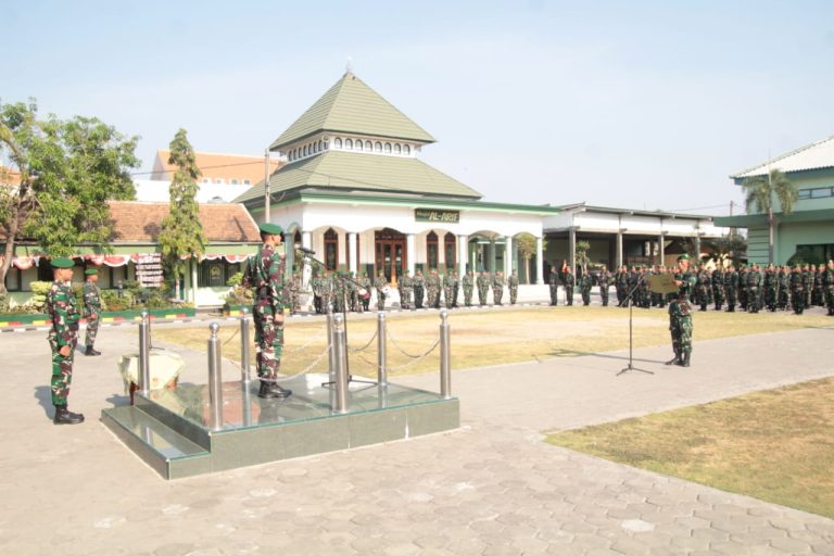 Peringatan Hari Sumpah Pemuda di Kodim Lamongan Berlangsung Khidmat