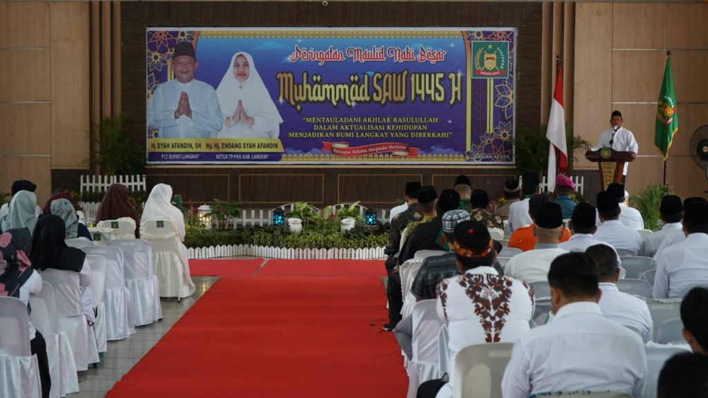 Peringati Maulid Nabi Muhammad SAW, Syah Afandin Ajak Introspeksi Diri