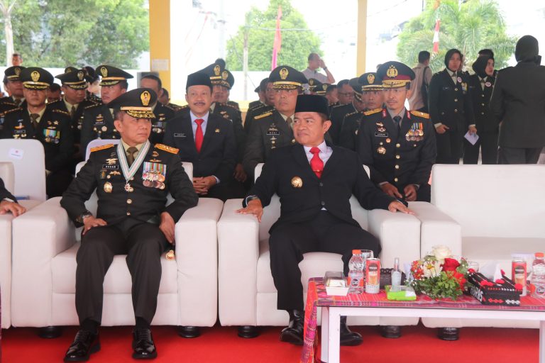 Pj Gubernur Sumut hadiri Peringatan HUT ke-78 TNI 