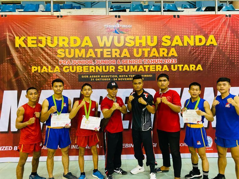 Atlet Wushu Langkat Raih Prestasi di Kejurda Wushu Sanda 2023 Tanpa Perhatian KONI Langkat