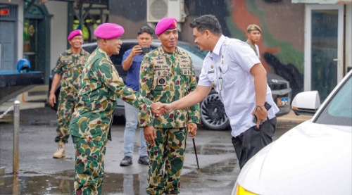 Bobby Nasution hadiri Dirgahayu HUT ke-78 Korps Marinir TNI AL