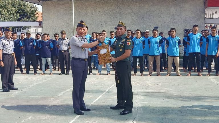 Dandim Lamongan Bakar Motivasi dan Semangat di Lapas Kelas II