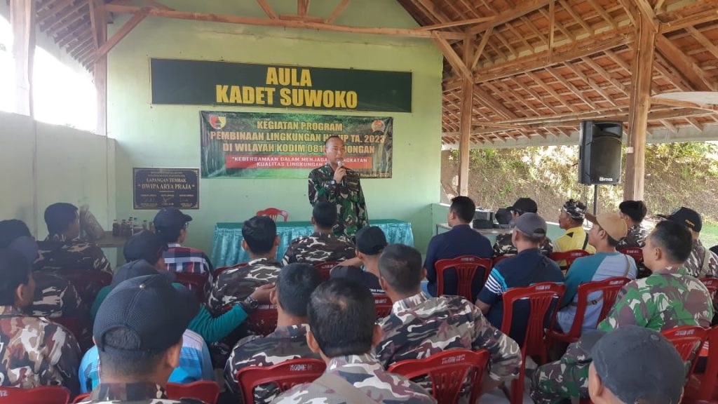 Kodim Lamongan Gelar Pembinaan Lingkungan Hidup  