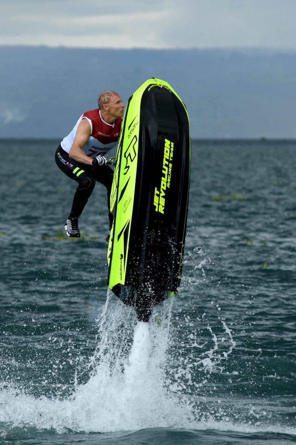 Para Rider Aquabike Ungkap Senang Balapan di Danau Toba