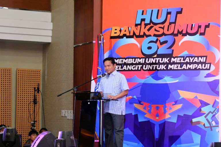 Pj Gubernur Hassanudin hadiri HUT ke-62 Bank Sumut