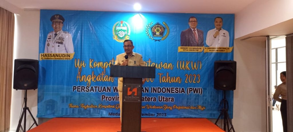 Pj Gubernur Sumut Harapkan UKW Terus Lahirkan Wartawan yang Kompeten