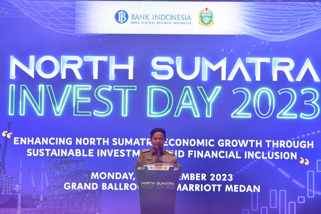 Pj Gubernur Sumut Hassanudin Promosikan Tiga Sektor Ini di North Sumatra Invest