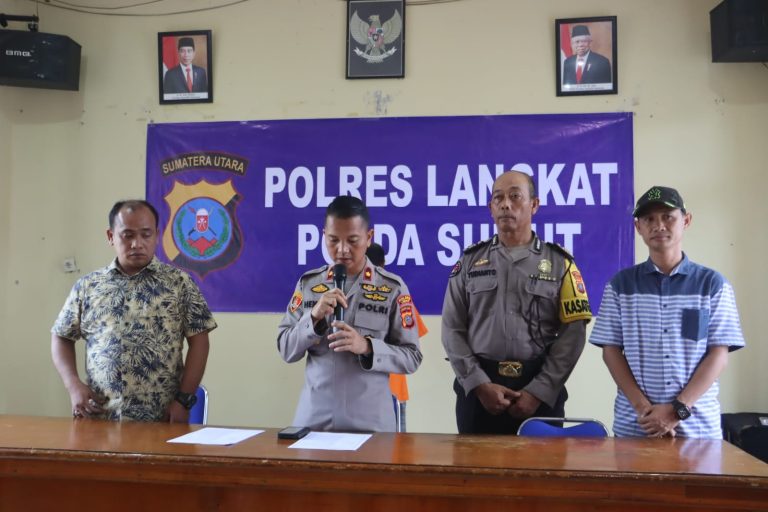 Polres Langkat Ungkap Fakta Mayat Pria di Sungai Batang Serangan