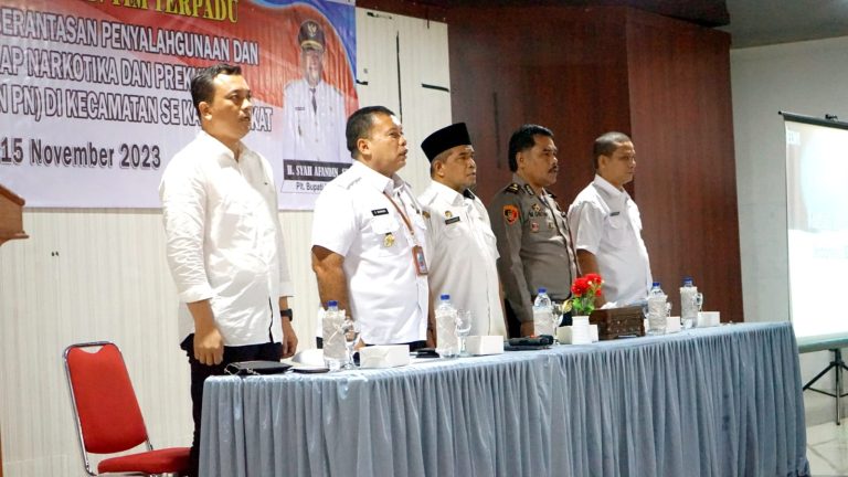 Rapat Pembentukan P4GN dan PN Kecamatan se-Langkat Dibuka