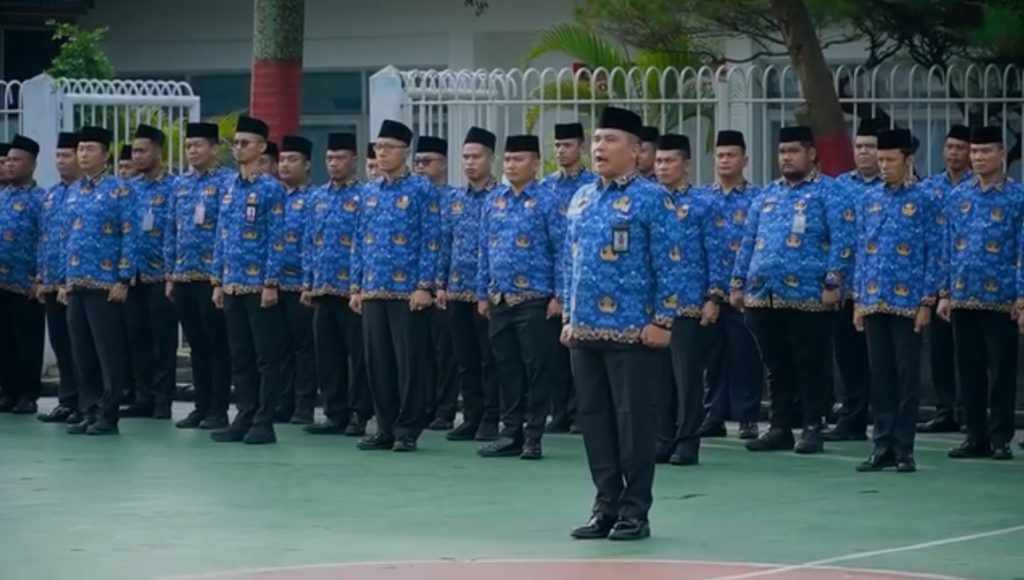 Rutan Kelas I Medan Gelar Upacara Bendera Peringati HUT KORPRI ke-52