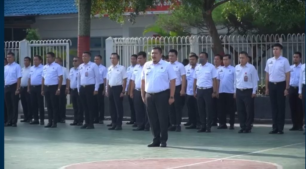 Rutan Kelas I Medan, Laksanakan Upacara Bendera Peringatan Hari Pahlawan