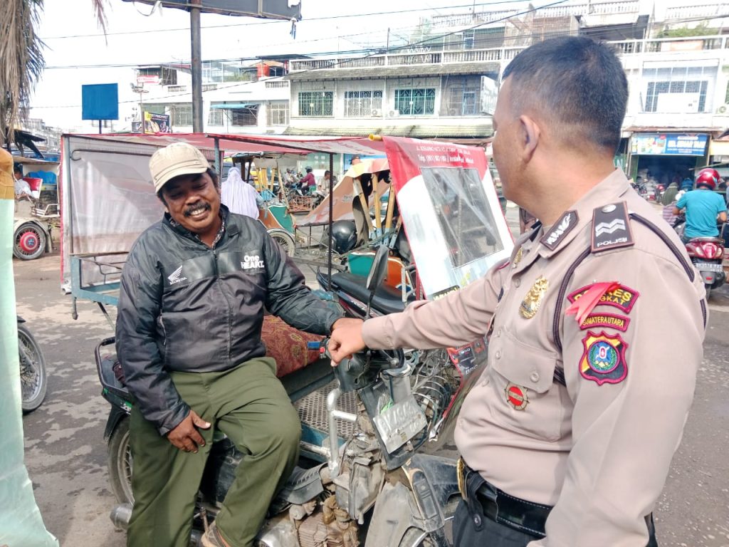 Sat Binmas Polres Langkat Laksanakan Sambang dan Tatap Muka