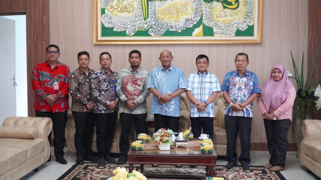 Syah Afandin Terima Kunjungan Ka. Rutan dan Ka. Lapas di Langkat