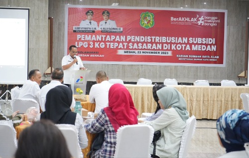 Wali Kota Medan Minta Distribusi LPG 3 Kg Bersubsidi Perlu Dimantapkan