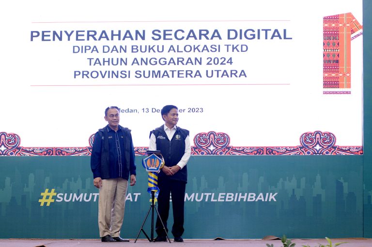 Anggaran DIPA dan TKD Sumut Sebesar Rp67 Triliun