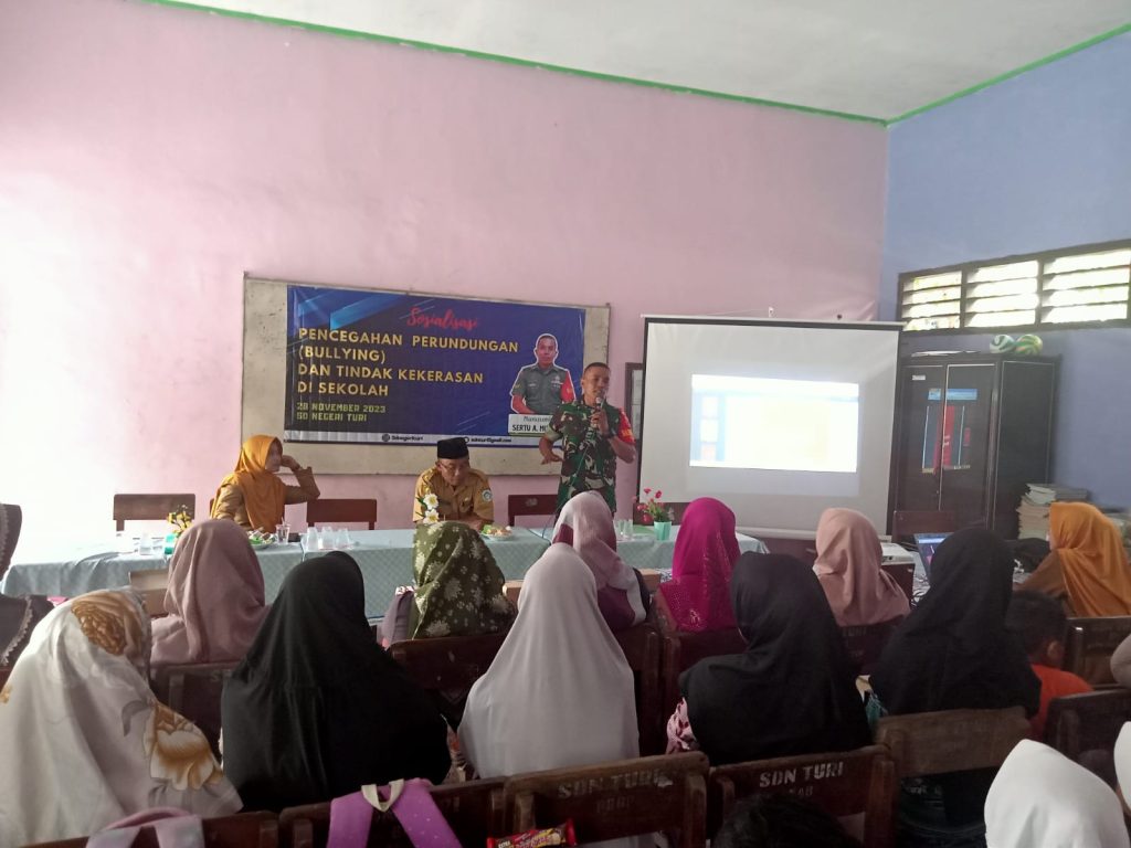 Babinsa Cegah Kekerasan di Sekolah