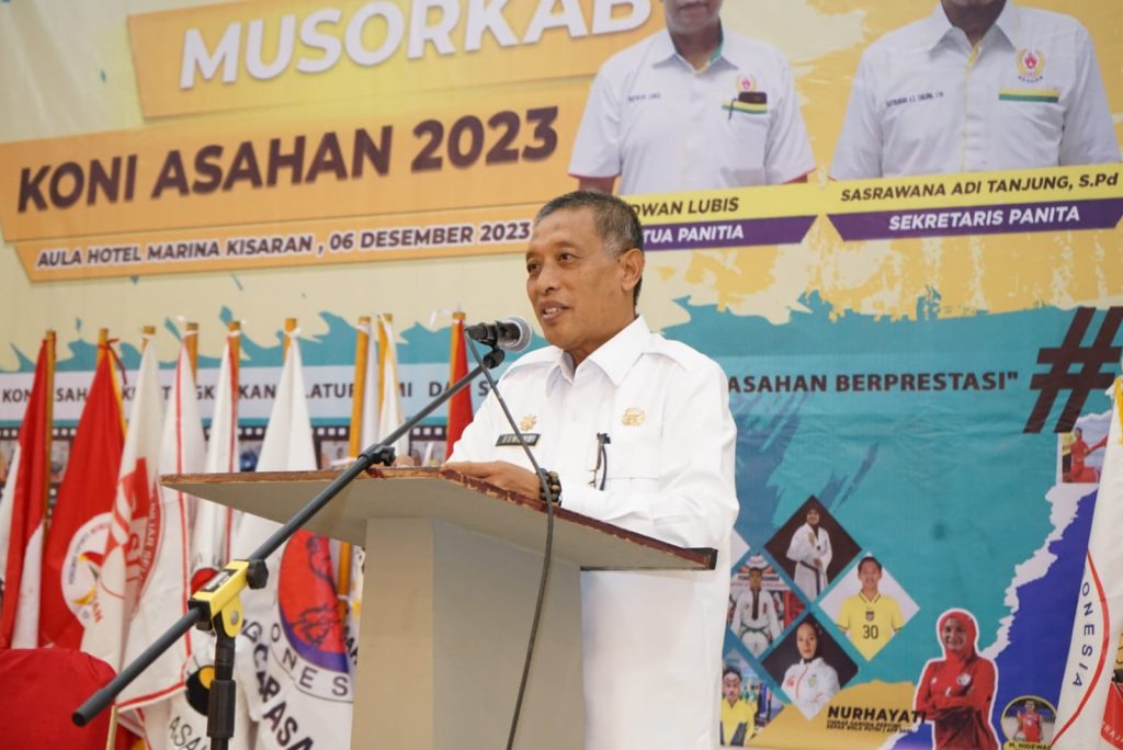 Bupati Buka Musorkab Koni Asahan Tahun 2023