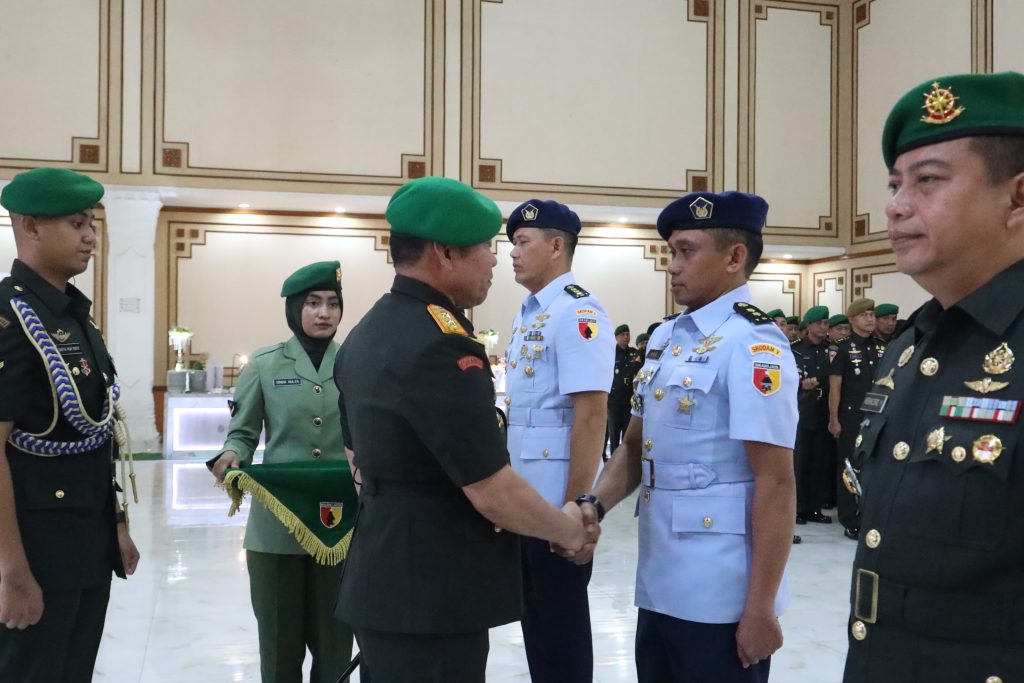 Dua Pamen TNI-AD dan Satu Pamen TNI-AU Duduki Jabatan di Kodam Brawijaya