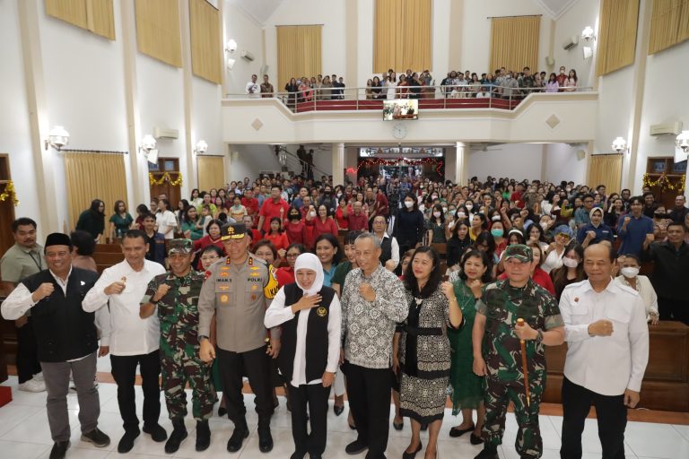 Forkopimda Jatim Pastikan Nataru Berjalan Aman dan Kondusif