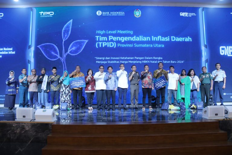 Inflasi Sumut Terkendali dan Pasokan Pangan Dipastikan Aman jelang nataru