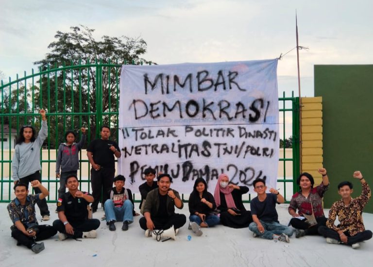 Mahasiswa Siantar-Simalungun Tolak Politik Dinasti