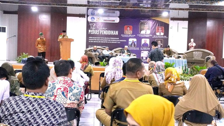 Pemkab Langkat Apresiasi Talk Show Peduli Pendidikan