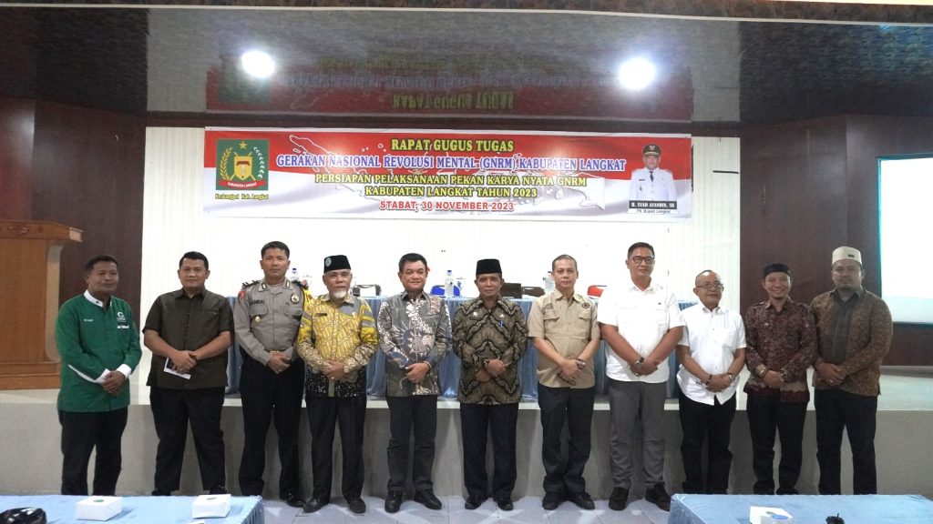 Pemkab Langkat Gelar Rapat GNRM, Berikut Tujuannya